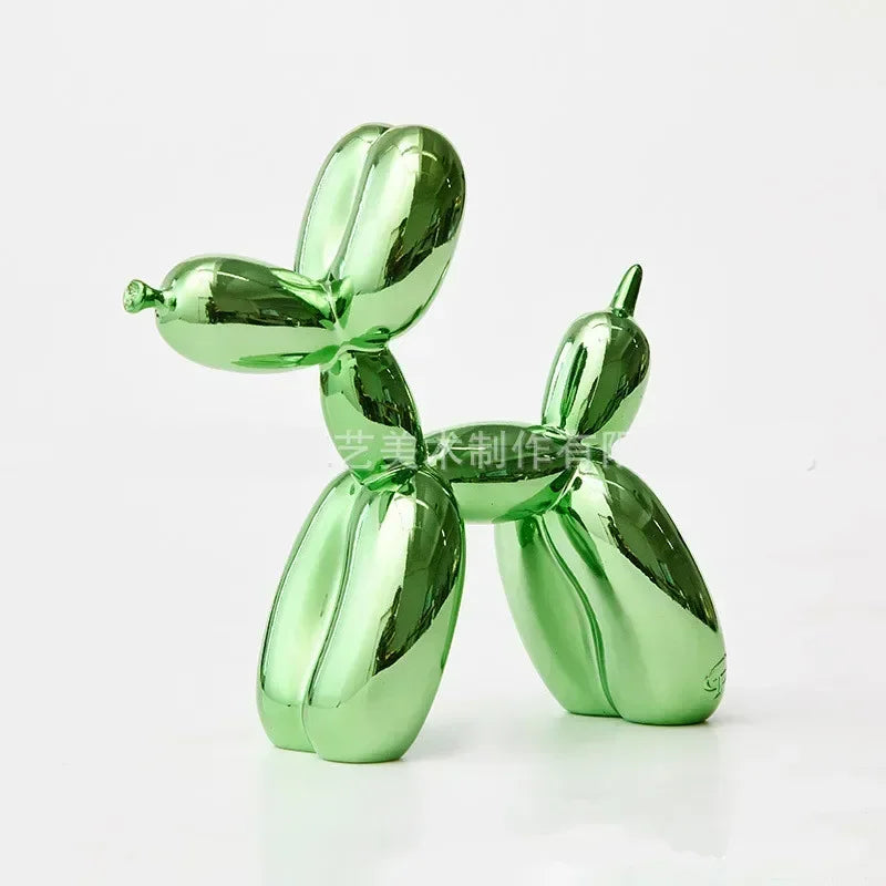 Norvo | Nordisk Ballonghund Skulptur Harpiks Dyreskulptur Kunst Skulpturer og Figurer Håndverk Hjem Innredning Rom Desktop Tilbehør