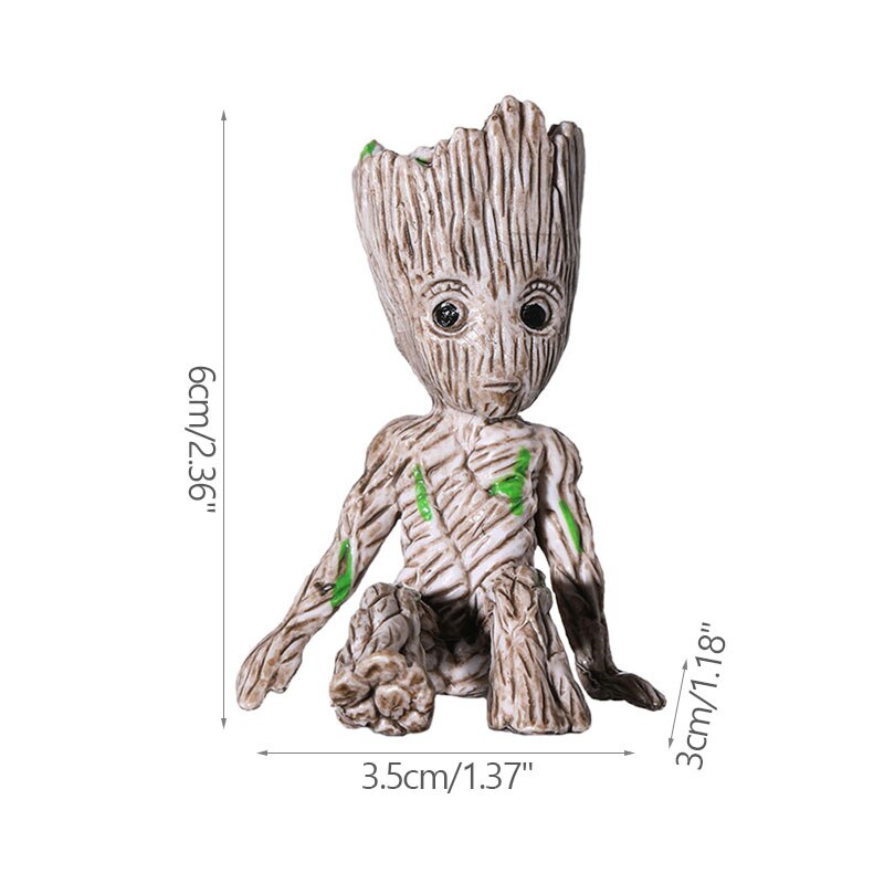Norvo | Cartoon Stor Miniature Figur: Lekfull Kontor Dekorasjon