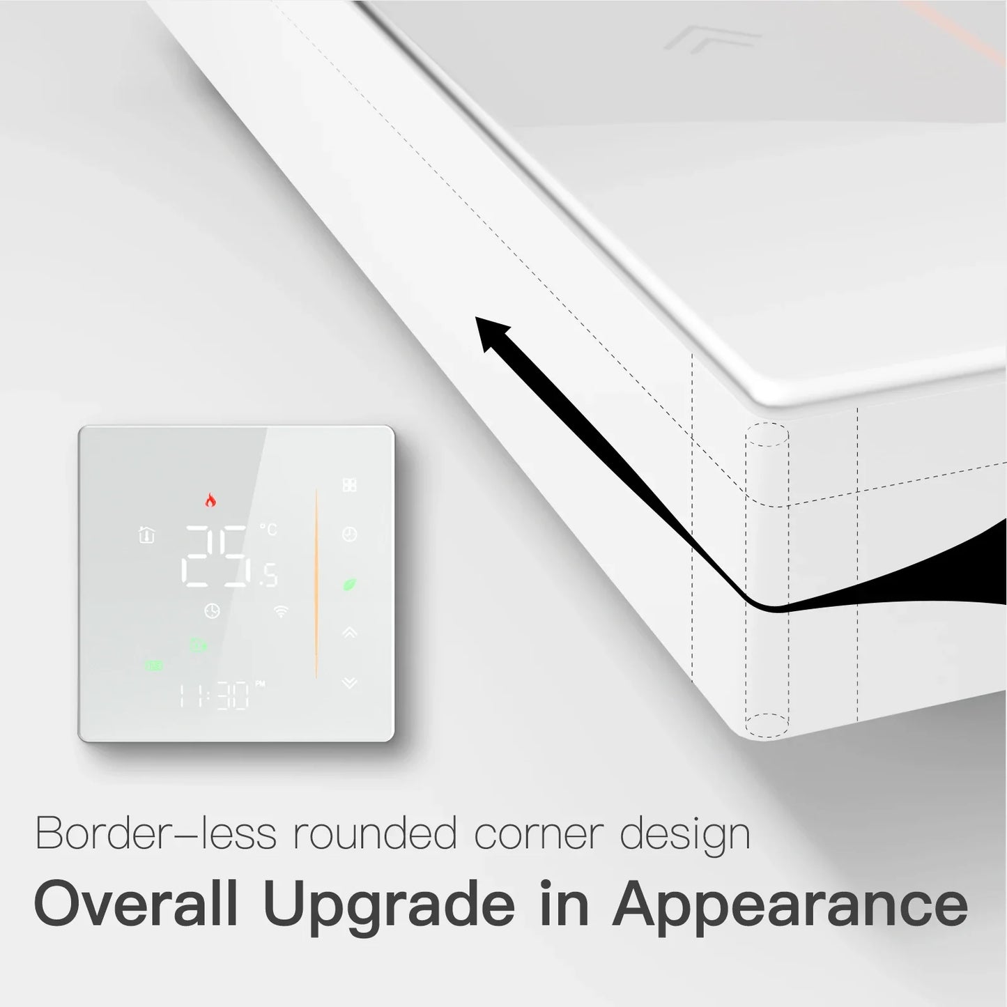 Tuya Zigbee Smart Termostat Temperaturkontroller - Wifi Elektrisk Gulvvarme & Gass Vannsystemkontroll via SmartLife Google Alexa Apper