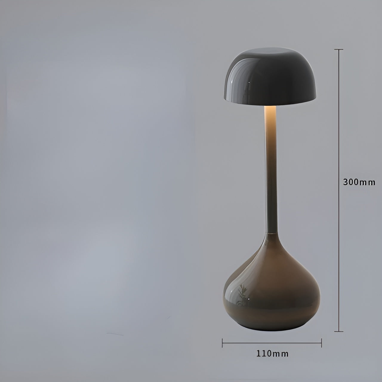 Norvo | LumiTouch Trådløs LED Bordlampe – Elegant, Dimbart og Moderne