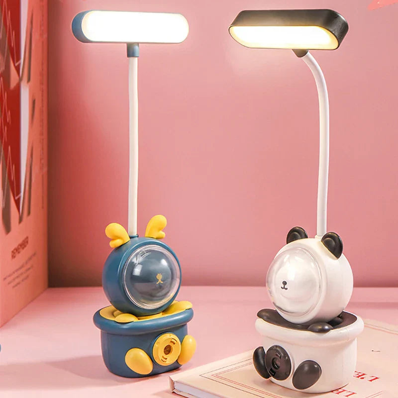 Norvo | Led-skrivebordslampe for barn, dimbar og behagelig for øynene