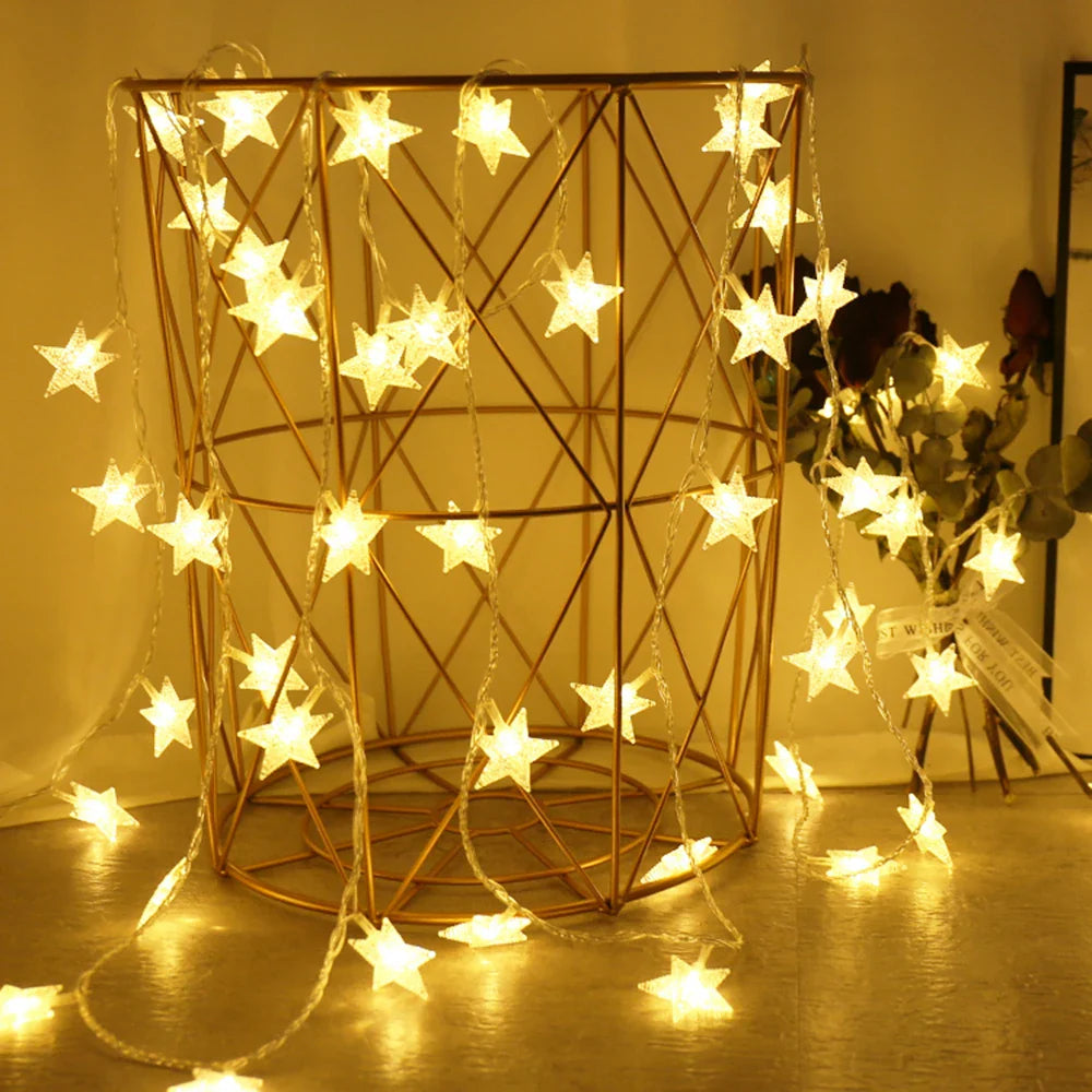 LED Utendørs Fe Lys Julelys - Lyse Pærer for Bryllup, Fest, Jul & Hagedekor - Varme/Kalde/Flere Farger Alternativer