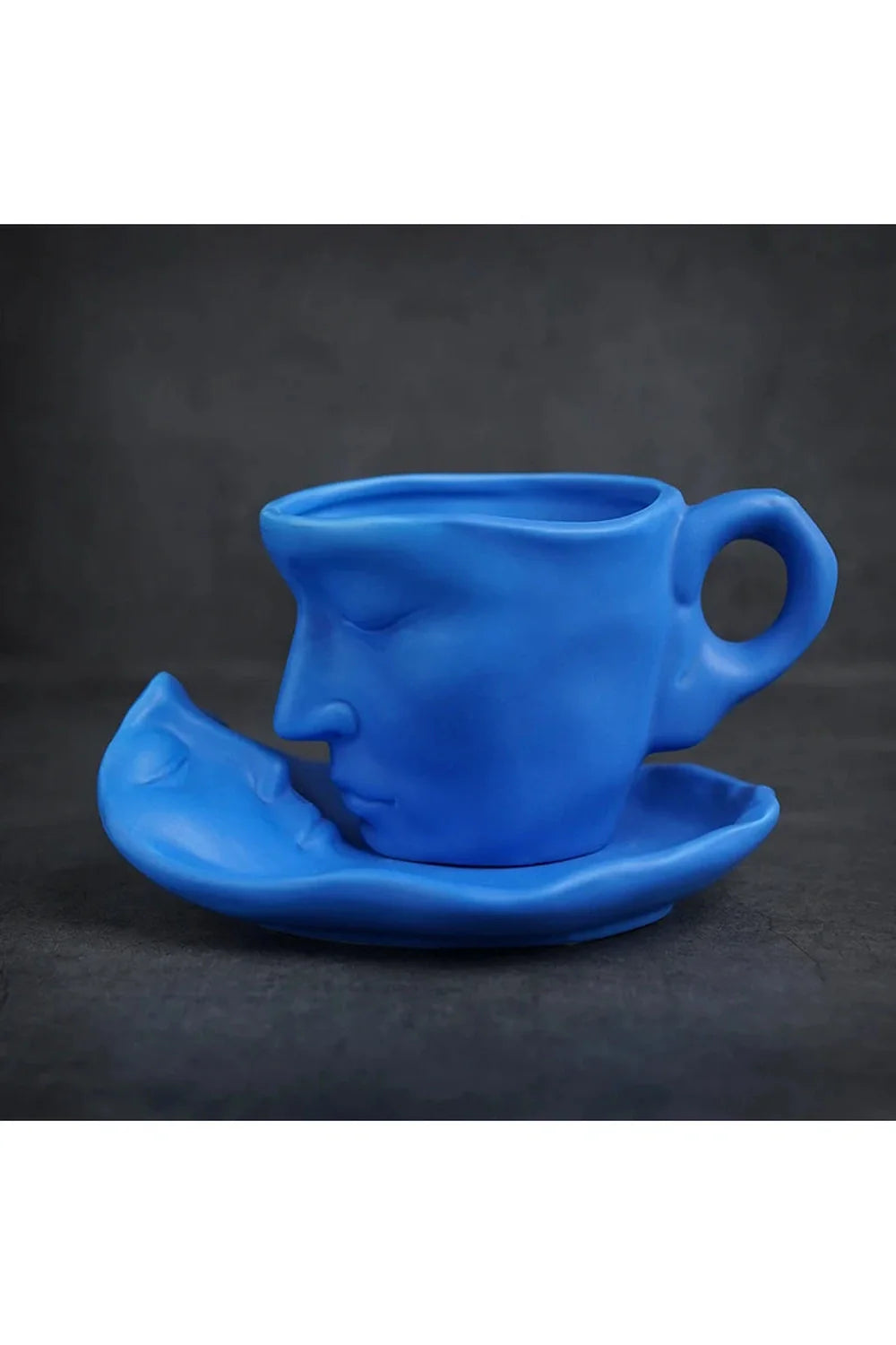 Skulptur Par Kaffeekopper Sett