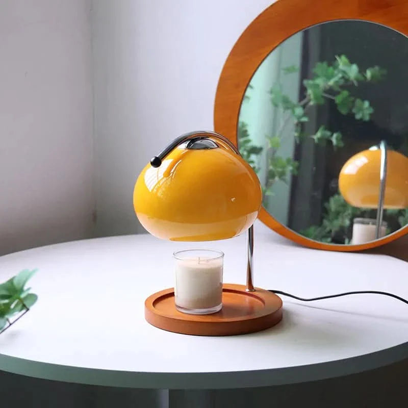 Norvo | Retro Stearinlys Varmelampe med Aromalys – CandleAura