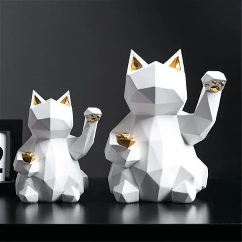 Norvo | Nordisk Stil Geometrisk Lykke Katt