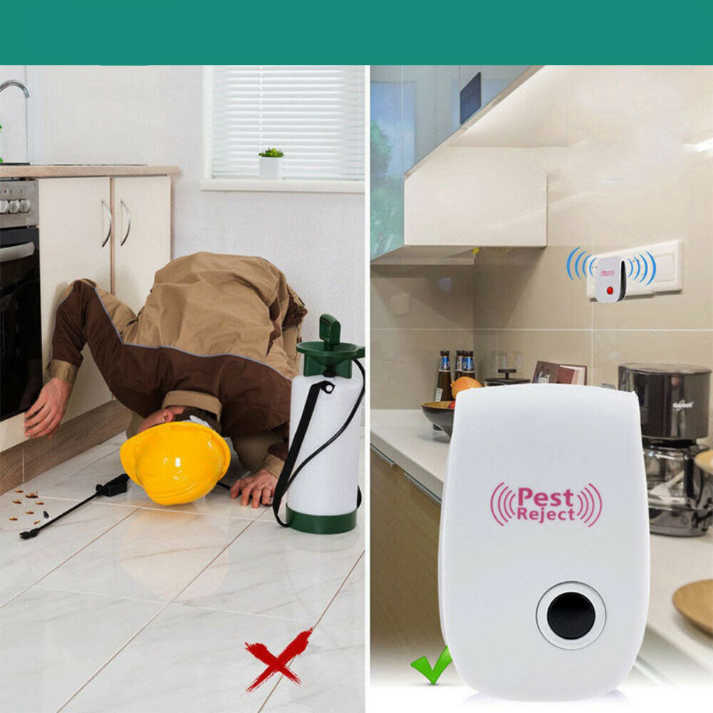 Norvo | Ultrasonic Musrepeller - Bli kvitt mus på 48 timer eller det er gratis