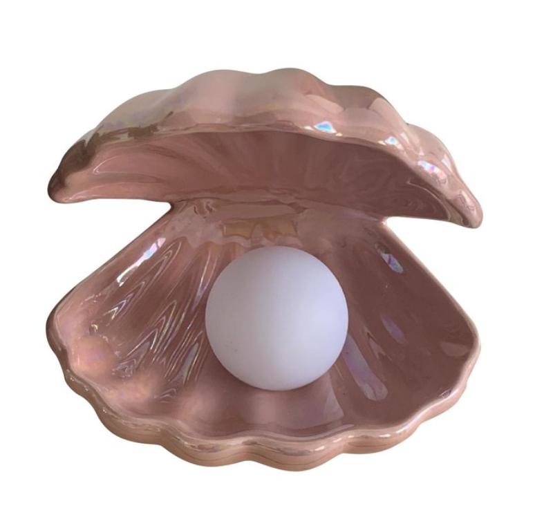 ShellGlow Lampe – Elegant Skallbelysning med Perle Norvo