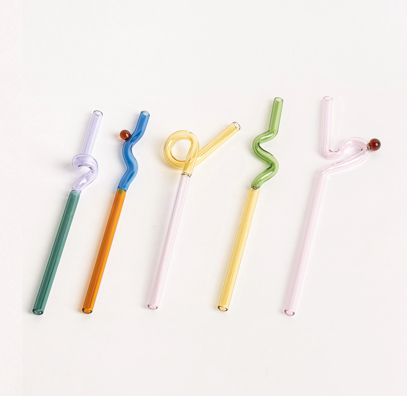 Twist Farget Glass Stroh