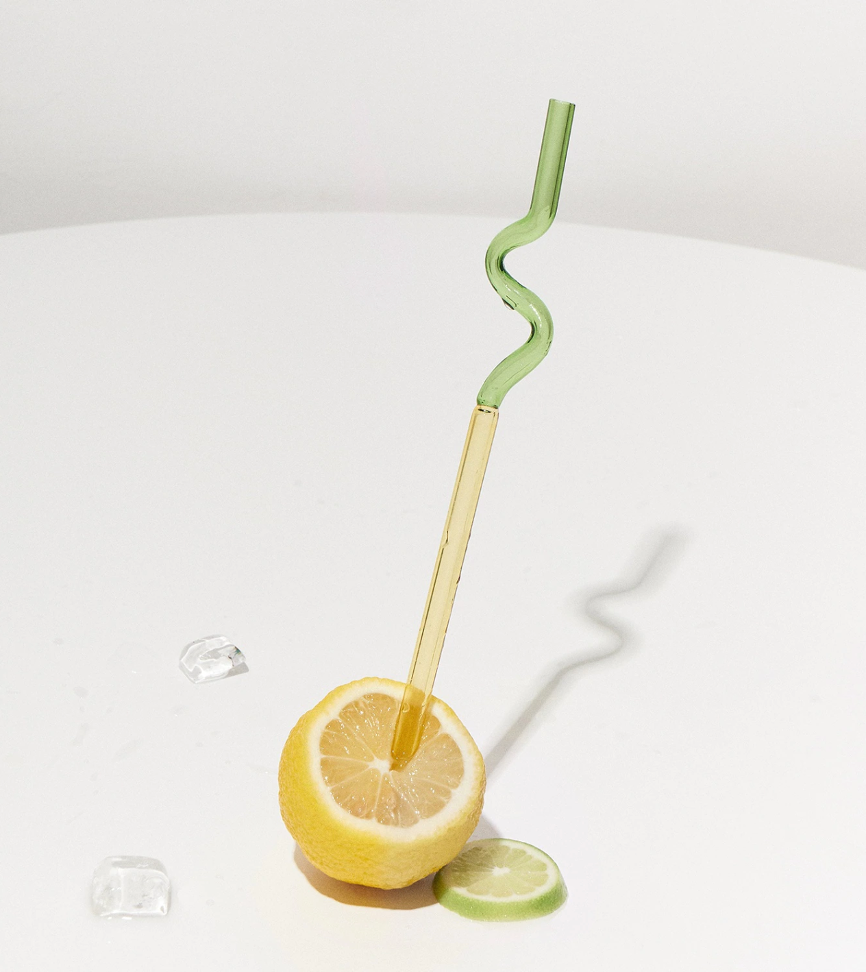 Twist Farget Glass Stroh