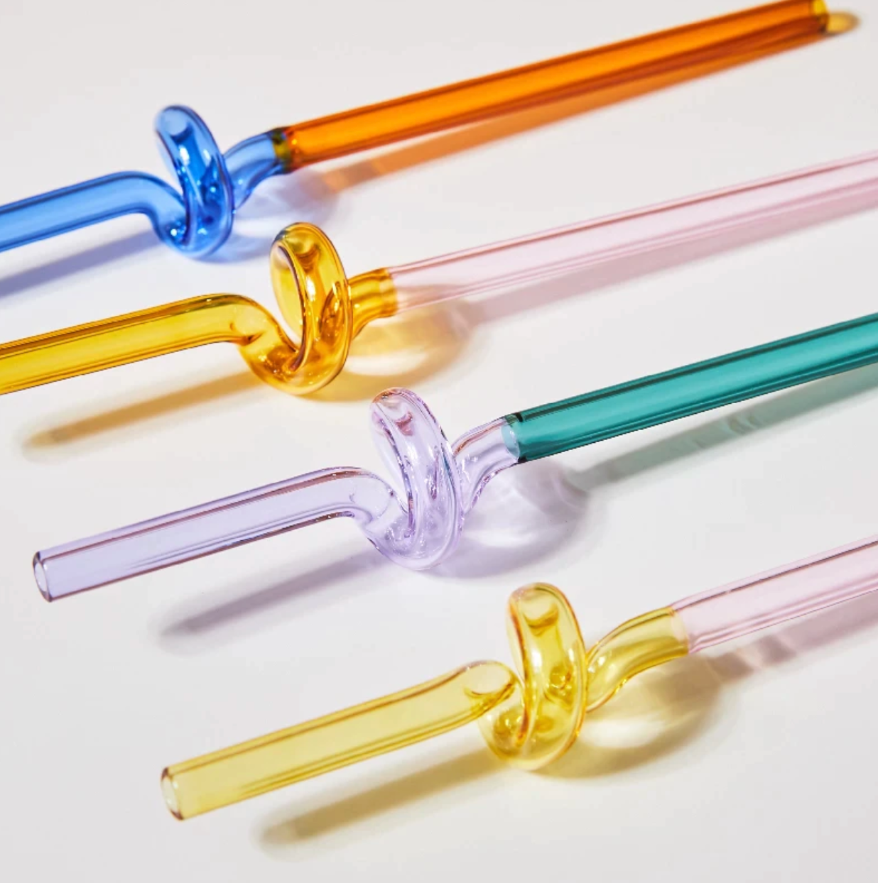 Twist Farget Glass Stroh