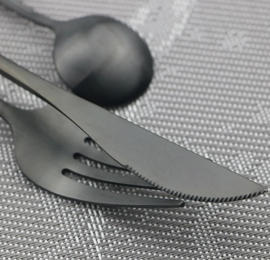 Norvo | Torin 36-piece minimalist flatware set – Premium stainless steel cutlery with matte finish
