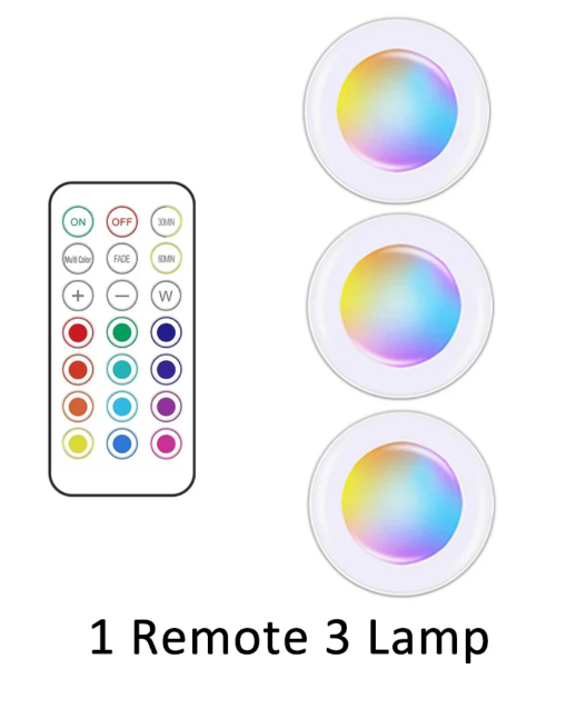 Norvo | Trådløs RGB LED Underlysstripe