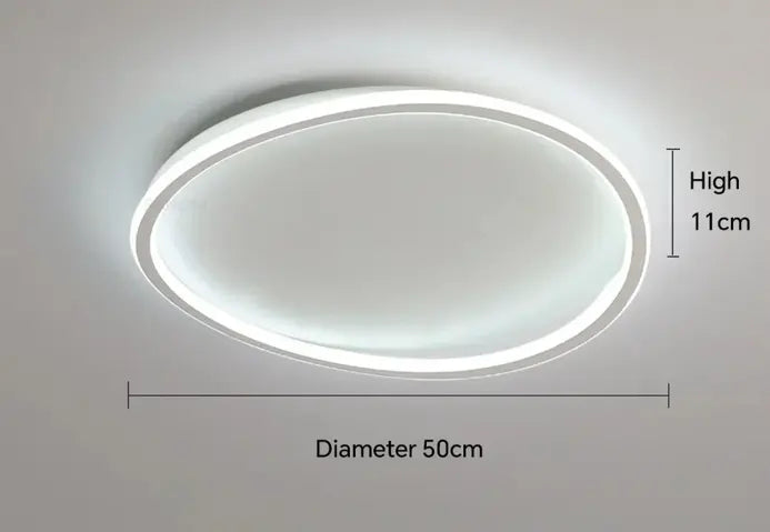 LumiereFutur - Moderne LED Taklampe Energisparende