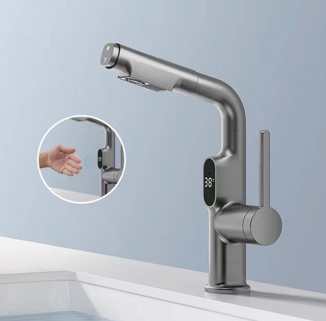 Norvo | SmartFaucet Pro: Intelligent kran med digital skjerm