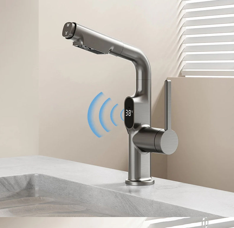 Norvo | SmartFaucet Pro: Intelligent kran med digital skjerm
