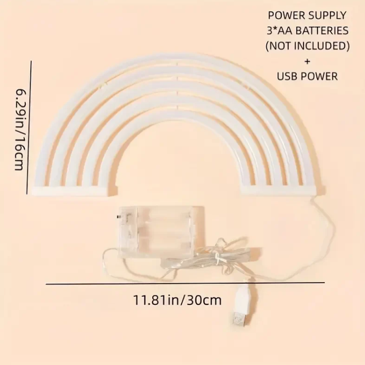 Norvo | Fargerik Regnbue Humørlys