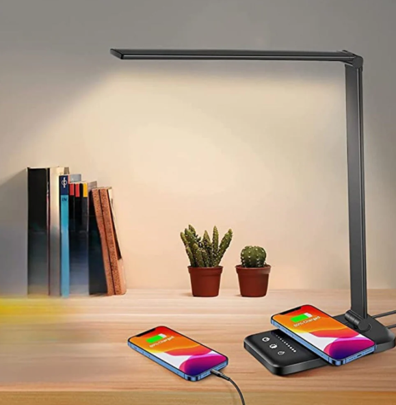 Norvo | Moderne Justerbar LED Bordlampe med Ladingsfunksjon