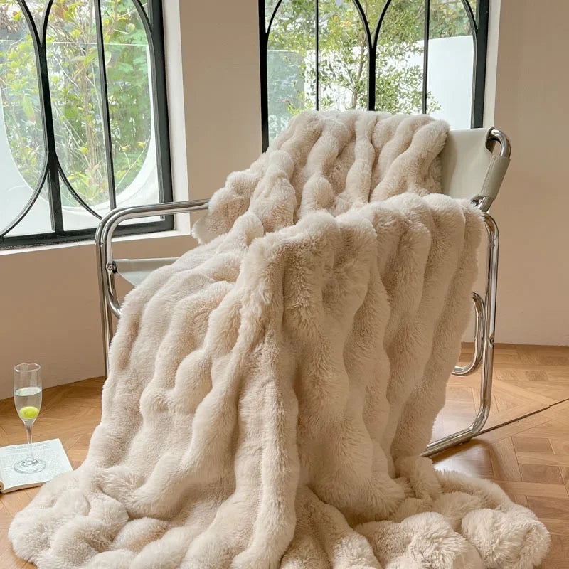 Norvo | PlushCozy | Faux Fur Vinterteppe