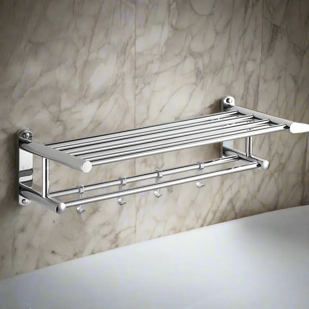 Norvo | SteelRack - Høy-kvalitets håndkleholder laget av rustfritt stål