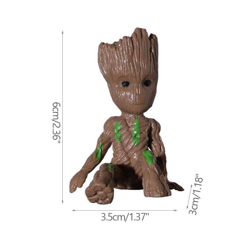Norvo | Cartoon Stor Miniature Figur: Lekfull Kontor Dekorasjon