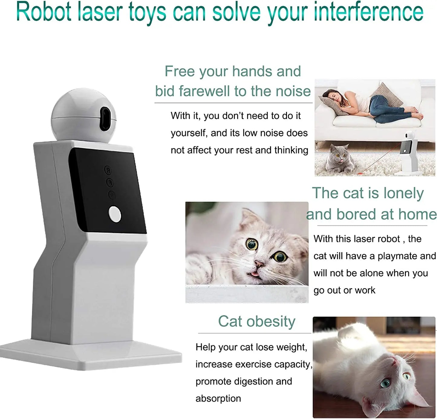 Norvo | Laser – Automatisk Kattelek Laser Toy