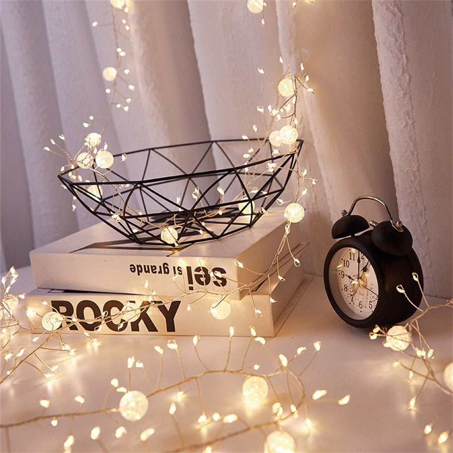 Norvo | Fyrverkeri Feer Twinkle Klynge Lysstring