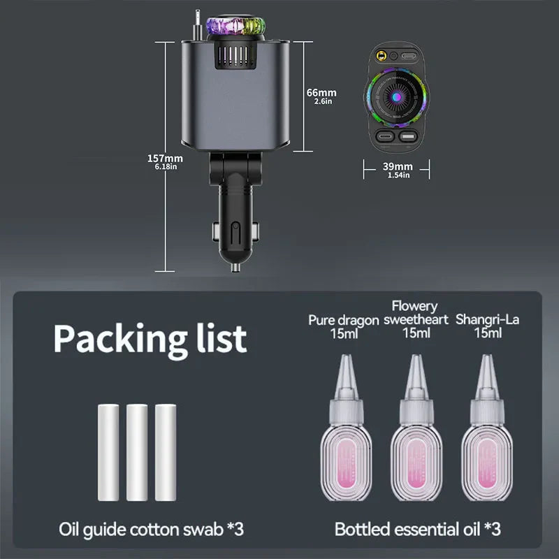 Norvo | 5-i-1 bil hurtiglader med luftfrisker