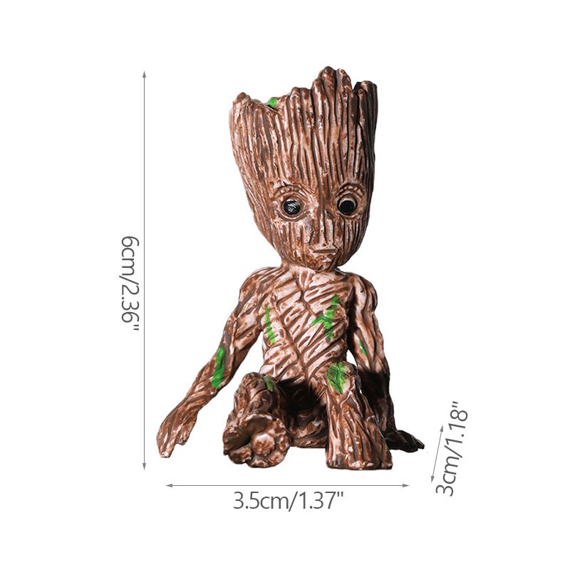 Norvo | Cartoon Stor Miniature Figur: Lekfull Kontor Dekorasjon