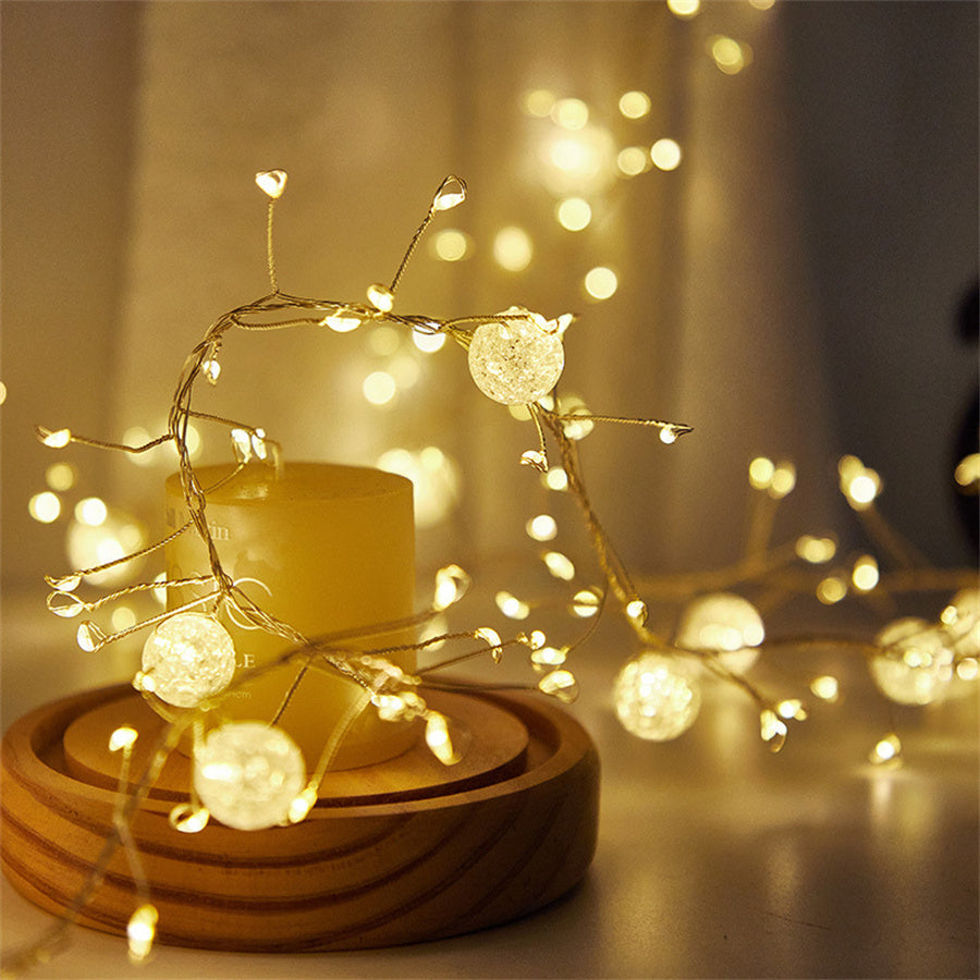 Norvo | Fyrverkeri Feer Twinkle Klynge Lysstring