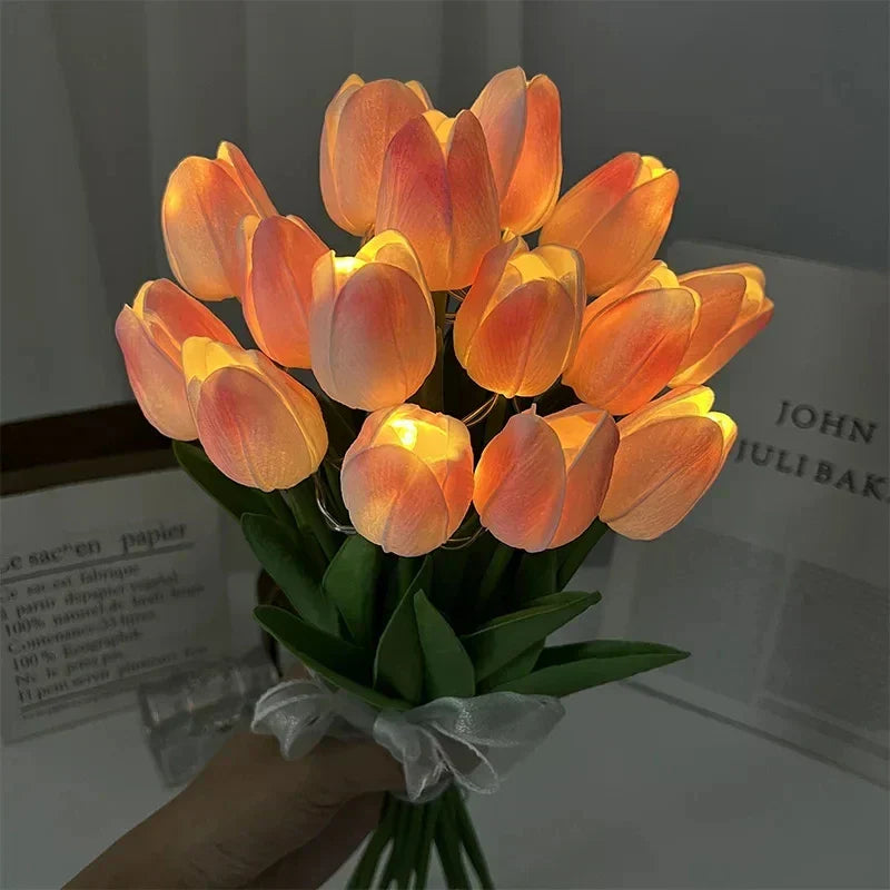 Norvo | TulipGlow - Bærbar LED Tulipan Nattlampe