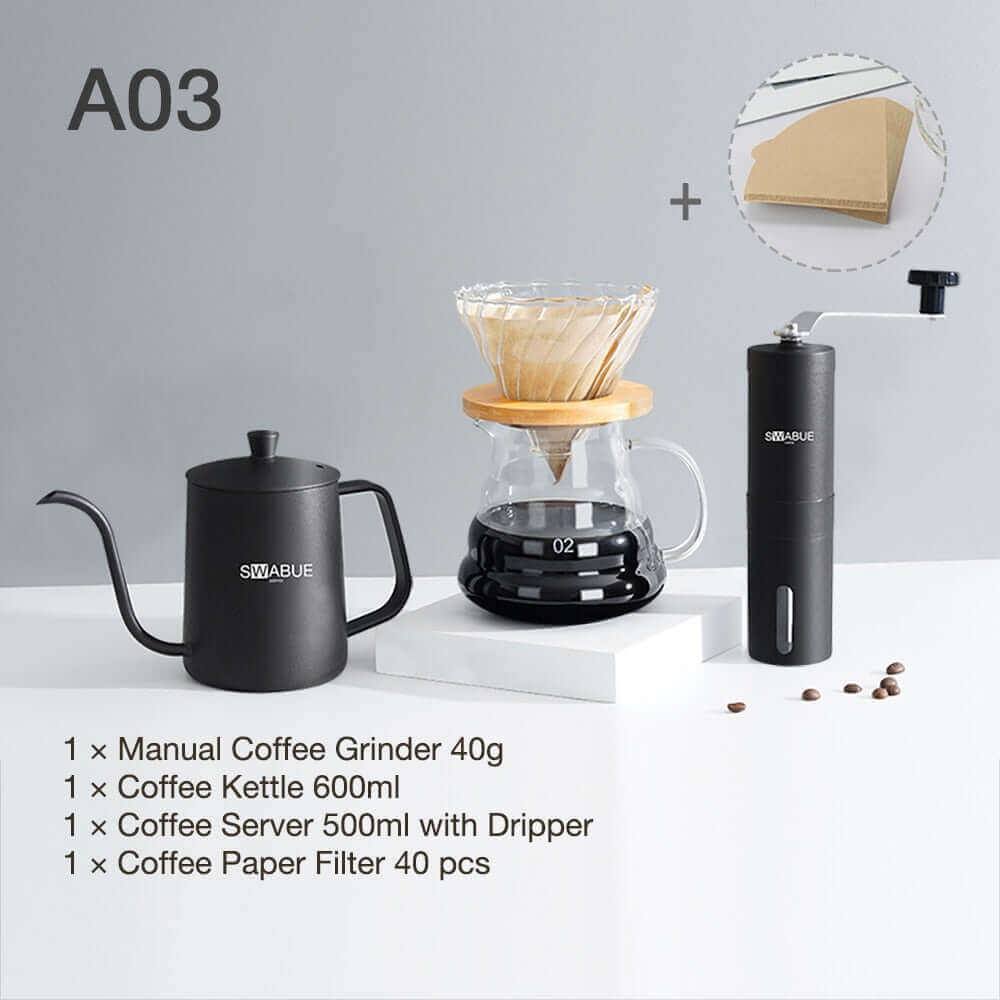 Klassisk gave sett for filterkaffe elskere