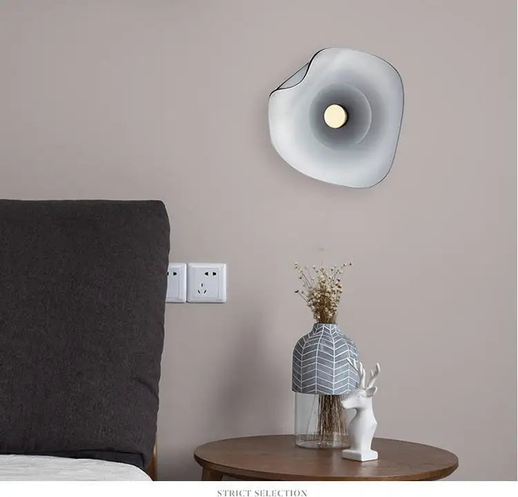 Norvo | ClearAura - Slank Glass Vegglampe