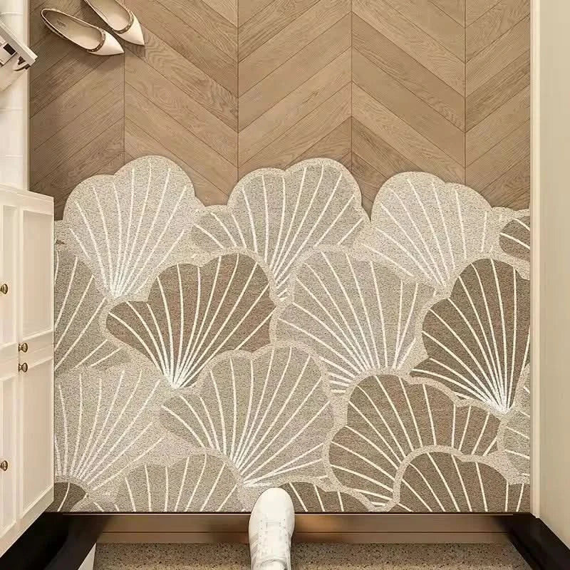 Norvo | Vaskbar innendørs dørmatte – Halkefri PVC inngangsmatte for hjem og kjøkken