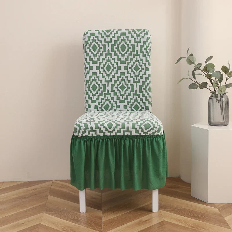 LuxRuffle | Elastisk stoltrekk med volang