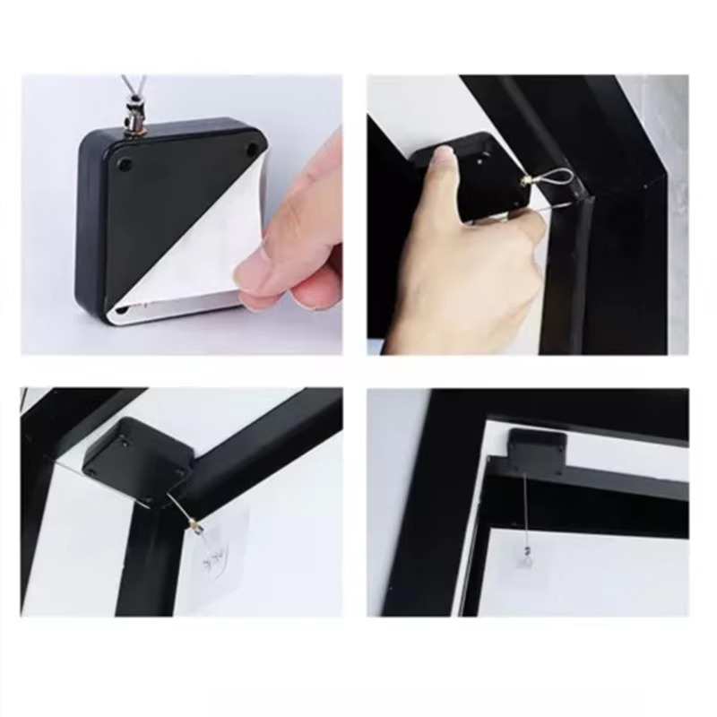 Norvo | Automatisk punch-fri dør-lukker med 1 lb kraft for tre- og skyvedører