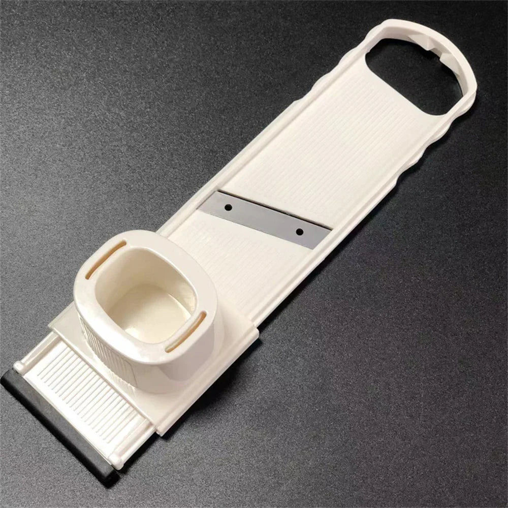 Norvo | GarliChef Hvitløkshakkere 2-i-1 | Rivjern & Skiver | Manuell Hvitløkspress med Rustfritt Stålblad | Oppvaskmaskin Sikker | 23×5,5 cm