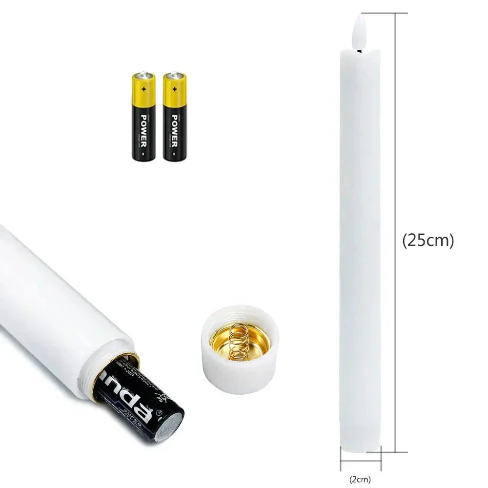Norvo | Taperflame – Flammeløse 3D LED Lys
