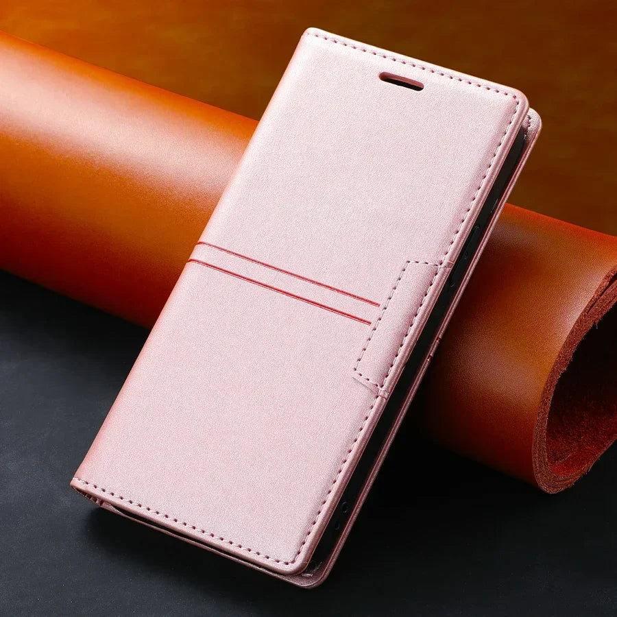 Norvo | Lær Wallet Case Flip Case - Google Pixel