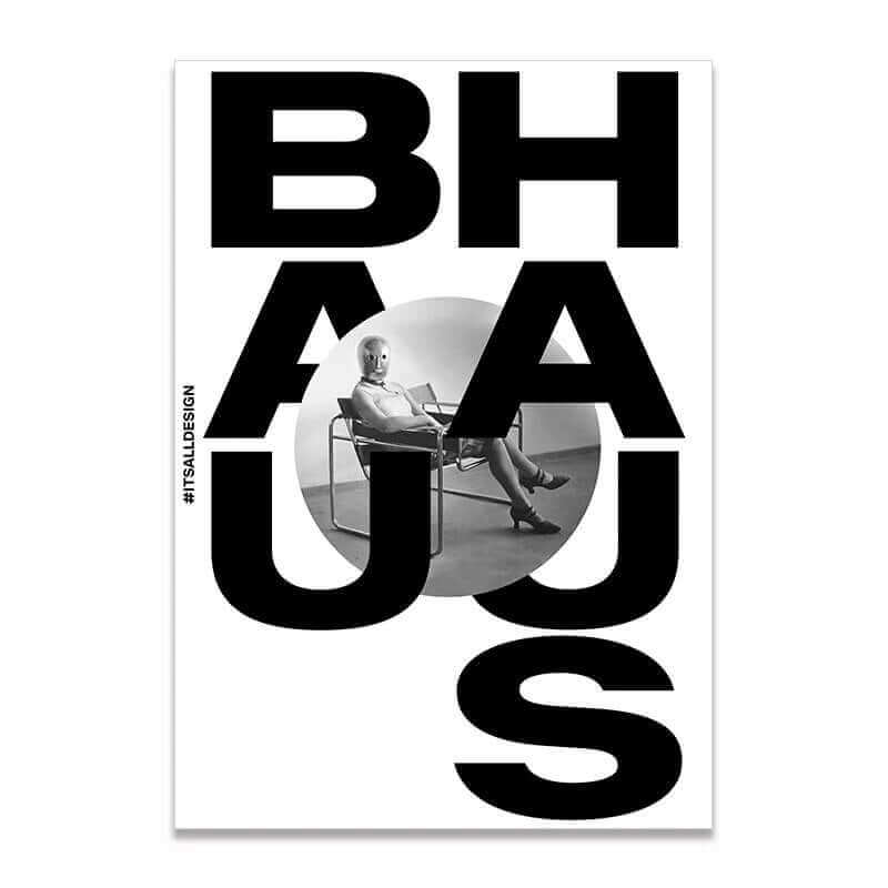 Premium plakat på lerret Kreativ Bauhaus