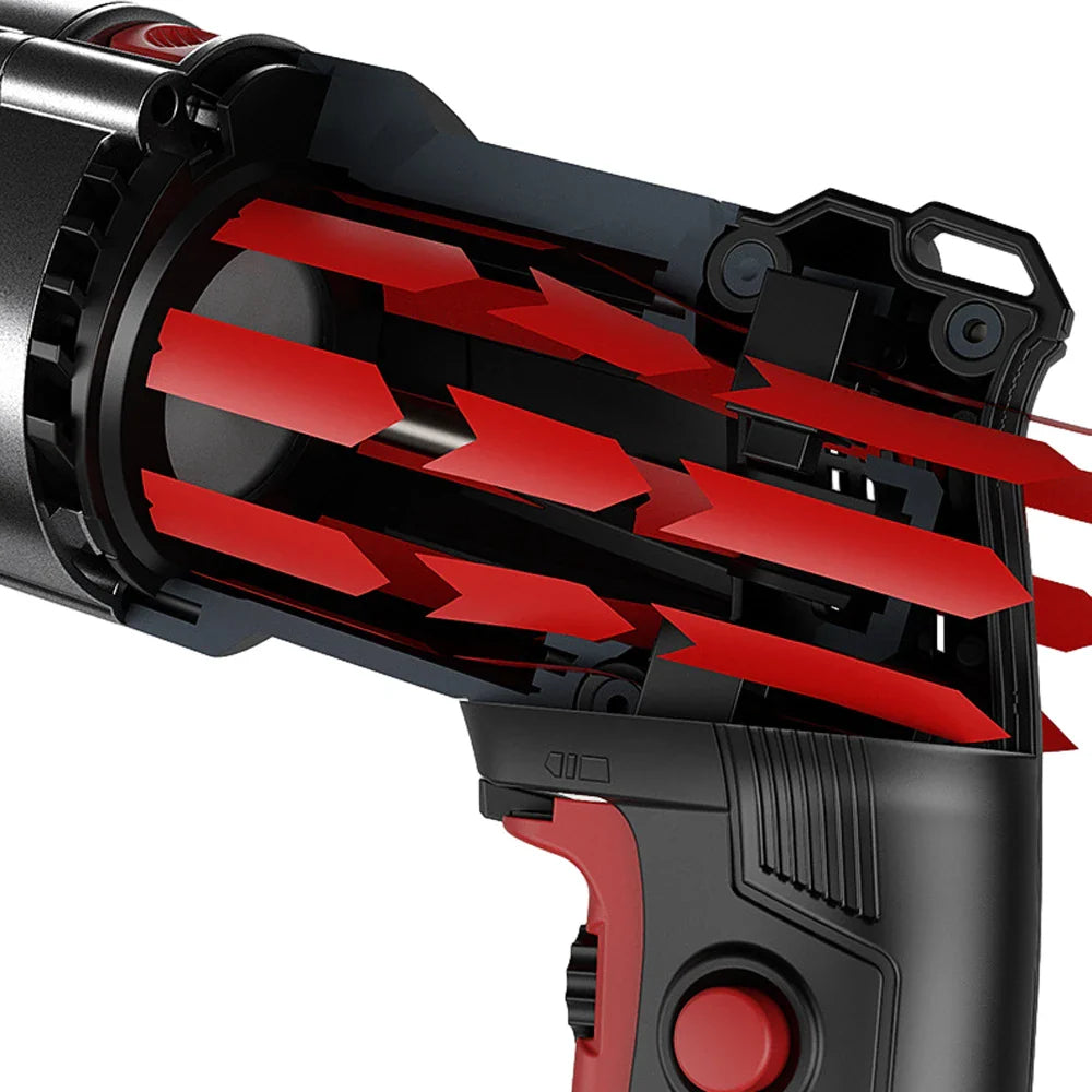 Norvo | 780W Elektrisk Hammer & Boremaskin med Variabel Hastighet – DrillForce