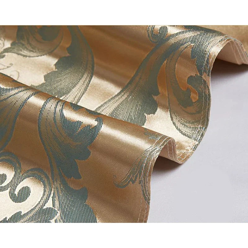 Norvo | Satin Rayon Jacquard Dynebeskytter Sett 264x229cm – Luksus Sommer Sengetøy for Komfortabel Søvn & Hjemmedekorasjon