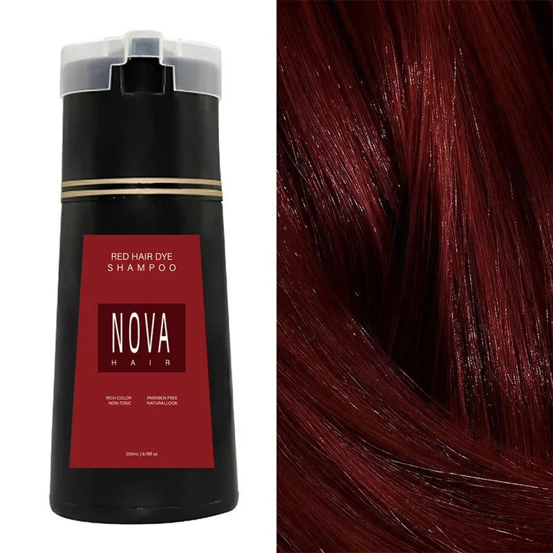 NovaHair Instant Dye Shampoo – Rask fargeoppfriskning for håret ditt