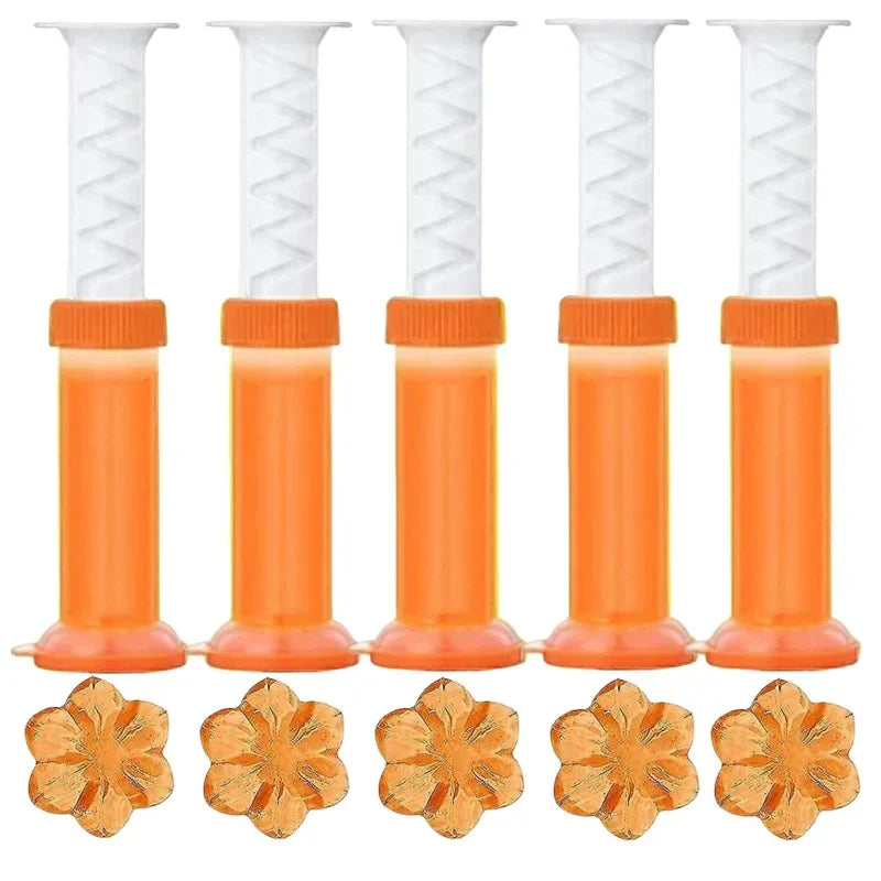 Norvo | BloomFresh WC-Gel Flowers | Duftgel for Toalett & Urinal | Rensende, Antibakteriell & Dekorativ | 12 Blomster per Stift