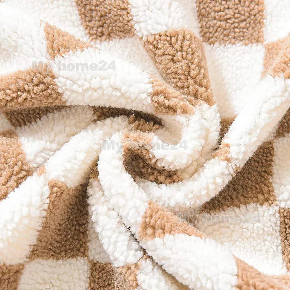 Norvo | Rutet Fuskepels Putekcase