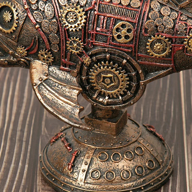 Norvo | Steampunk Mekanisk Blackfish Figurine