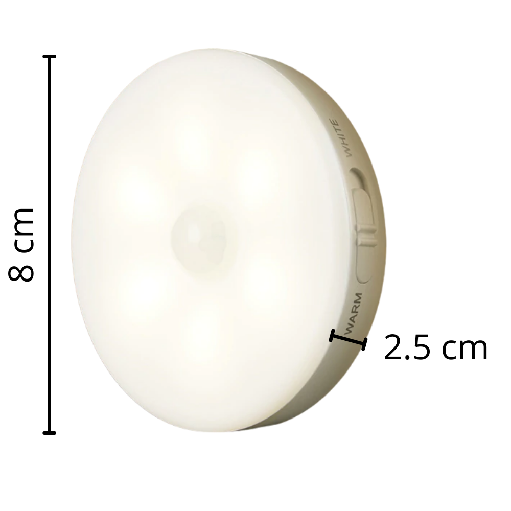 LED-lys med bevegelsessensor