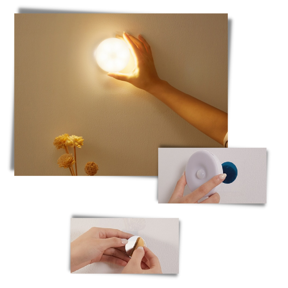 LED-lys med bevegelsessensor