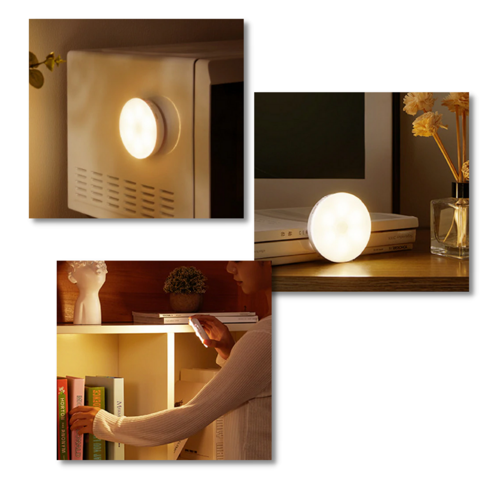 LED-lys med bevegelsessensor