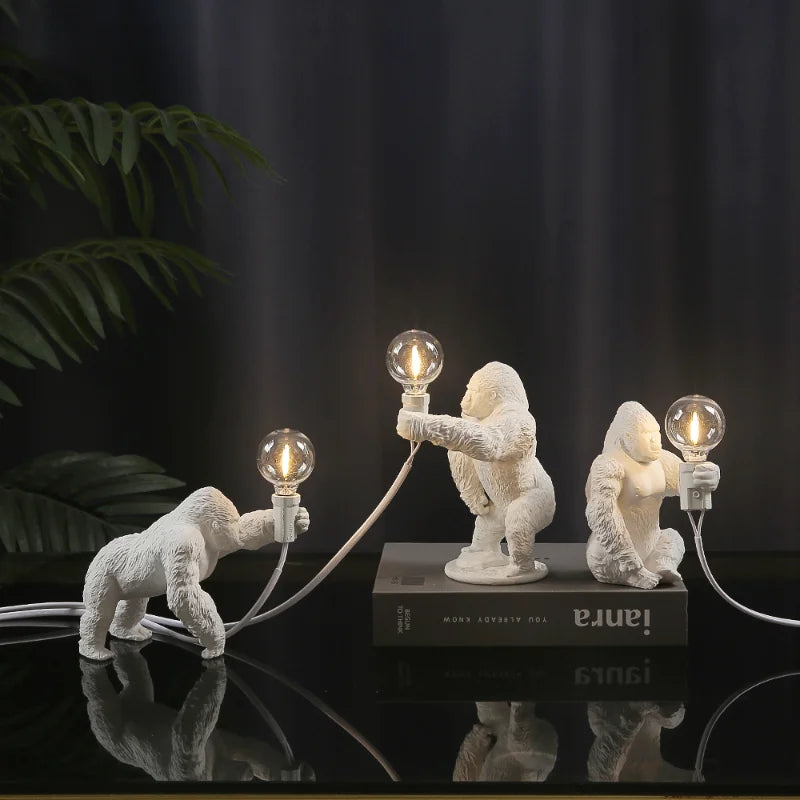 Norvo | Sint Gorilla Bord Nattlampe