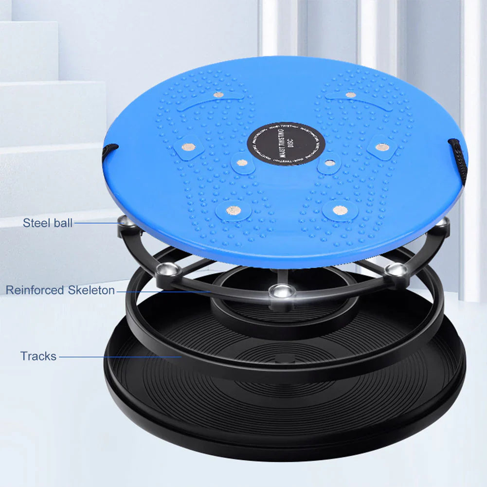 Norvo | Waist Whisper Twisting Disc Pro | Magnetisk Massasje Balansebrett for Kjerne Styrke & Midje Trening Hjemme